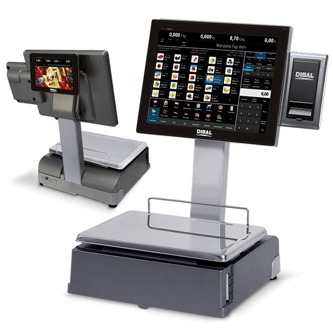 DIBAL CS-1200 з двома екранами та з двома принтерами 