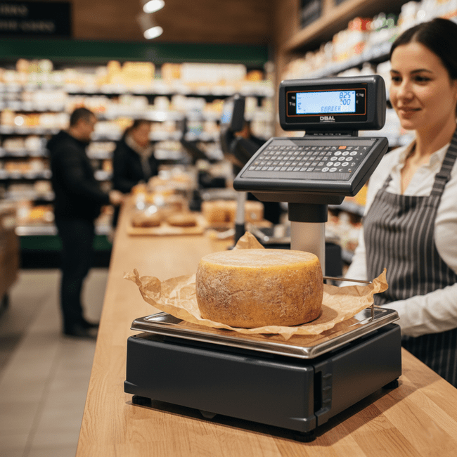 Весы с чекопечатью Dibal M-525.