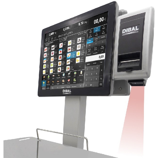 Купить компьютерные весы самообслуживания Dibal CS-1200 D по выгодной цене в Dibal.ua