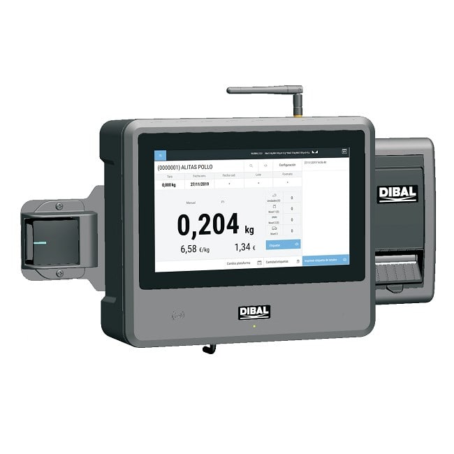 DIBAL VT-600 сканер+принтер